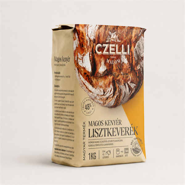 LISZTKEVERÉK MAGOS KENYÉR CELLDÖMÖLKI 1 KG