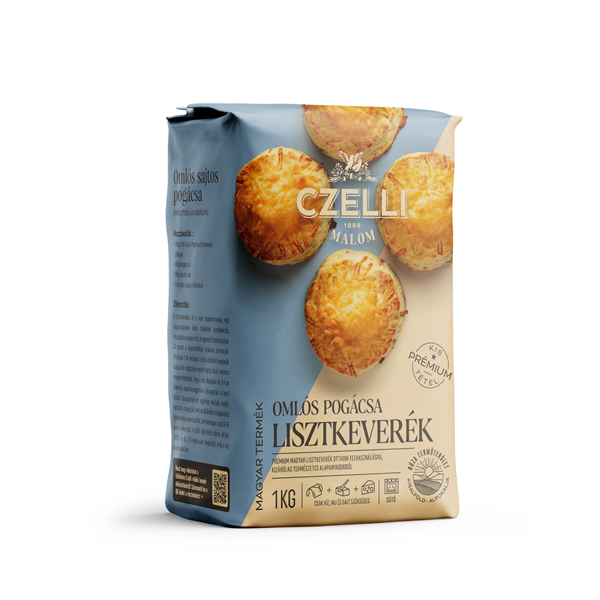 LISZTKEVERÉK OMLÓS POGÁCSA CELLDÖMÖLKI 1 KG
