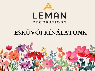 Leman esküvői kínálat