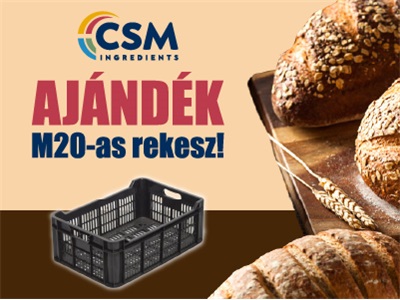 M20-as rekesz ajándékba!