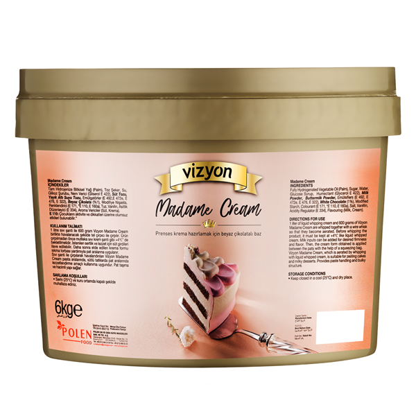 MB MADAME KRÉM (DÍSZÍTŐALAP) VIZYON 6 KG