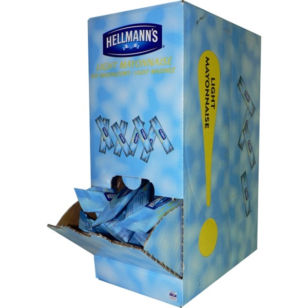 MAJONÉZ HELLMANN`S LIGHT MINI 198*10 ML/DOBOZ