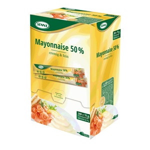 MAJONÉZ SENNA MINI 50% 200*15 G/#