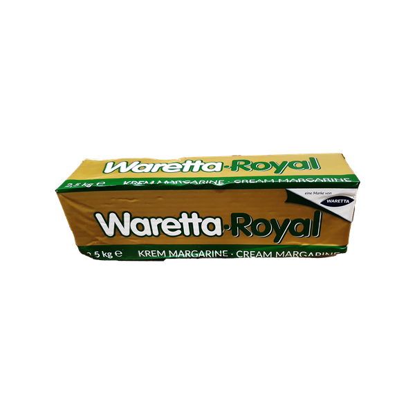 MARGARIN KRÉM WARETTA ROYAL 80% RSPO SG 4*2,5 KG 10 KG