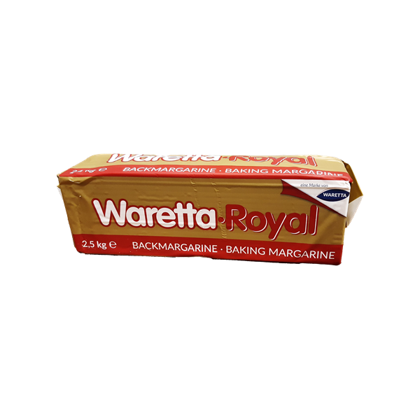 MARGARIN SÜTŐ WARETTA ROYAL 80% RSPO SG 4*2,5 KG 10 KG