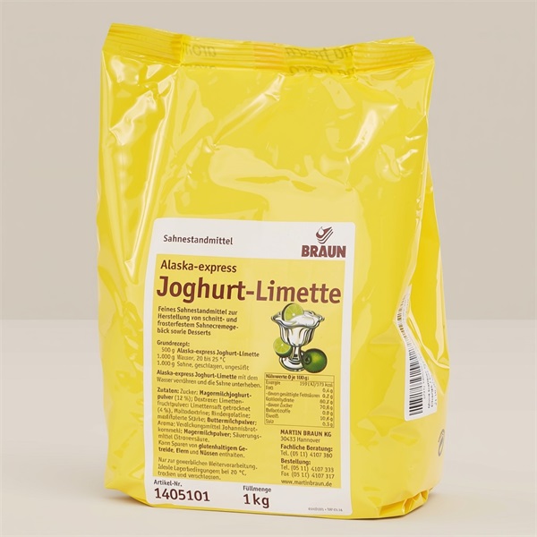 MARTIN BRAUN FOND YOGHURT-LIME ALASKA-EXPRESS 1 KG