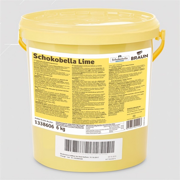 MARTIN BRAUN SCHOKOBELLA LIME PASZTA 6 KG