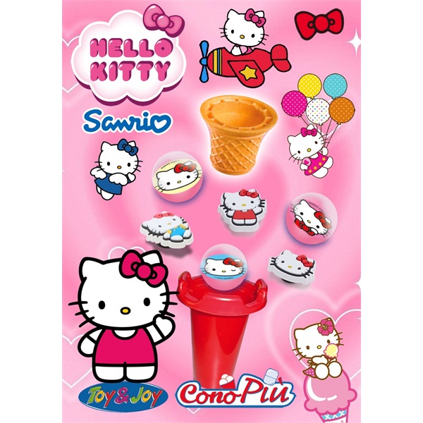 MEGLEPETÉS TÖLCSÉR HELLO KITTY 30 DB