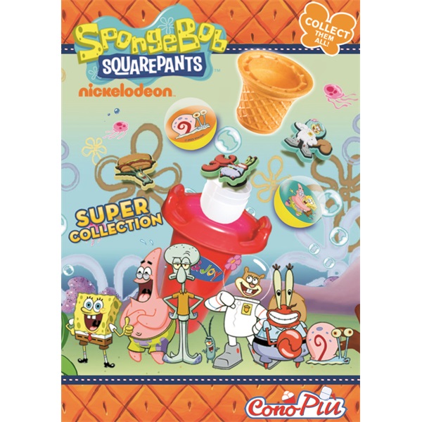 MEGLEPETÉS TÖLCSÉR SPONGYABOB 30 DB