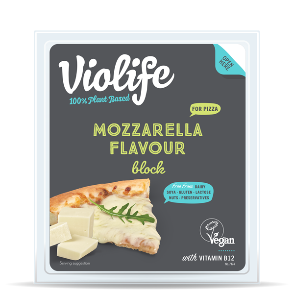 MOZZARELLA ÍZŰ KÉSZÍTMÉNY VIOLIFE VEGÁN 200 G