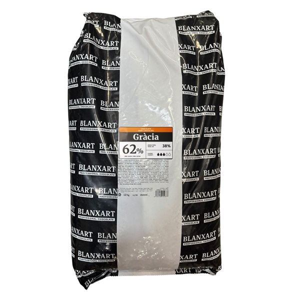N-E ÉTCSOKOLÁDÉ BLANXART 62% GRACIA 12 KG