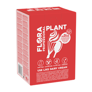 NÖV. HABK. 31% FLORA PLANT CREAM VEGÁN FŐZŐ+HABALAP 10 L