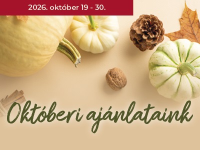 Októberi ajánlataink
