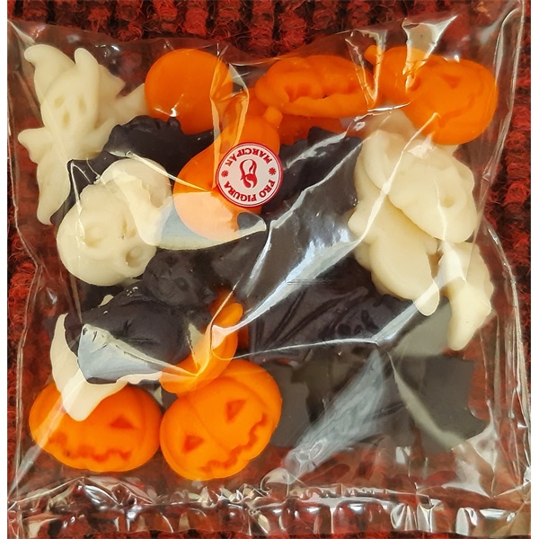 PRO-FIGURA MARCIPÁN HALLOWEEN VEGYES MINI 90 G