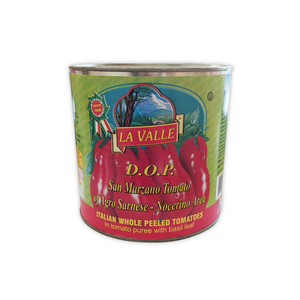 PARADICSOM EGÉSZ HÁMOZOTT KONZERV SAN MARZANO DOP IMP. 3/1 1660 G *