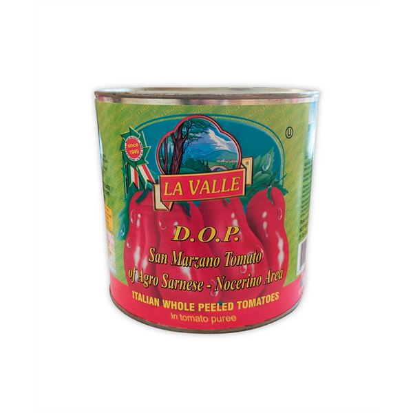 PARADICSOM EGÉSZ HÁMOZOTT KONZERV SAN MARZANO DOP IMP. 3/1 1660 G