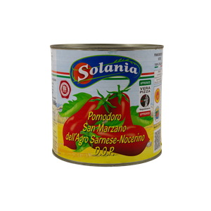 PARADICSOM EGÉSZ HÁMOZOTT KONZERV SAN MARZANO DOP IMP. 3/1 1660 G