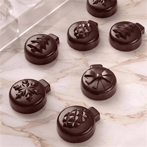 PAVONI BONBON KÉSZÍTŐ FORMA PC5083FR KARÁCSONYFA DÍSZ 20 DB 3,3*4*1,5 CM
