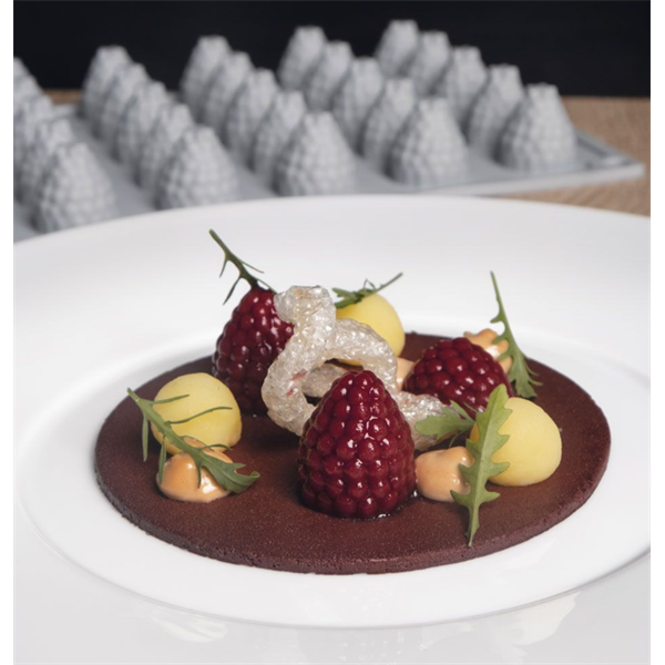 PAVONI GOURMAND SZILIKON FORMA BERRY 35 DB 30*17,5*2,7 CM