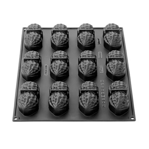 PAVONI REALISZTIKUS SZILIKON FORMA FÖLDIMOGYORÓ 12 DB 10*4,8*4,2 CM