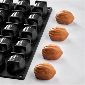 PAVONI REALISZTIKUS SZILIKON FORMA MINI DIÓ 20 DB 4,4*3,3*2,7 CM