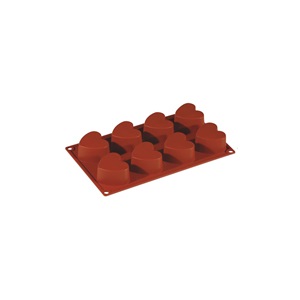 PAVONI SZILIKON FORMA CUORE SZÍV 8 DB 6,5*6*3,5 CM