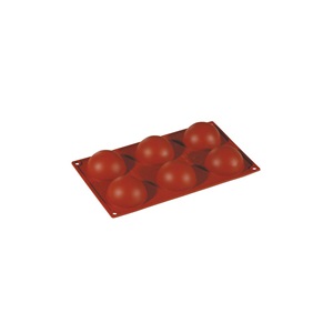 PAVONI SZILIKON FORMA FÉLGÖMB 6 DB 7*3,5 CM