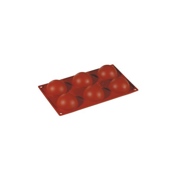 PAVONI SZILIKON FORMA FÉLGÖMB 6 DB 7*3,5 CM
