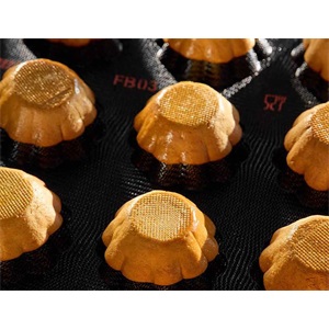 PAVONI SZILIKON FORMA FIBERFORM BRIOCHETTE 24 DB 8,1*3,7 CM