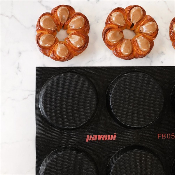 PAVONI SZILIKON FORMA FIBERFORM QUICHE 3*5 DB 40*60 CM