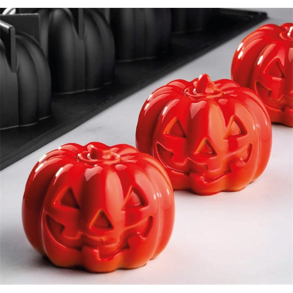 PAVONI SZILIKON FORMA HALLOWEEN TÖK 15 DB 6,8*5,5 CM