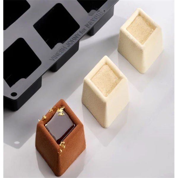 PAVONI SZILIKON FORMA KATLI 15 DB 10,2*6,2*4 CM