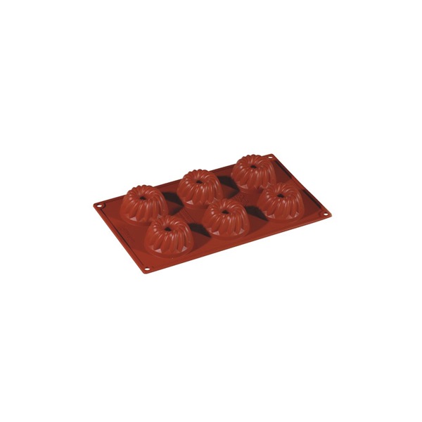 PAVONI SZILIKON FORMA MINI KUGLÓF 6 DB 6*3,3 CM