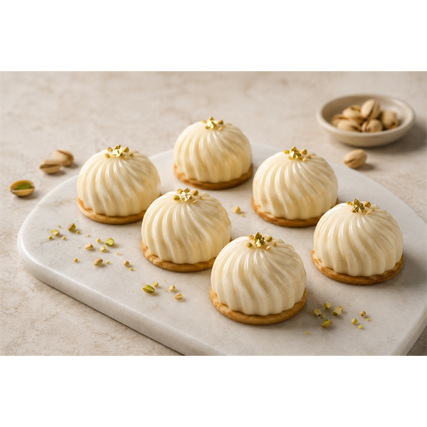 PAVONI SZILIKON FORMA SWIRL 6 DB 7,5*3,8 CM