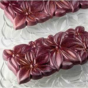 PAVONI TÁBLÁS CSOKI KÉSZÍTŐ FORMA FLORA 3 DB 15,4*7,7*1,1 CM
