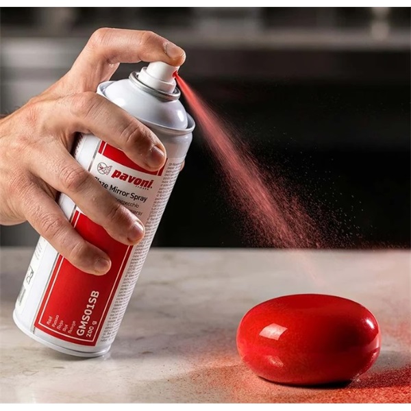 PAVONI TÜKÖRFÉNY SPRAY VÖRÖS 280 G