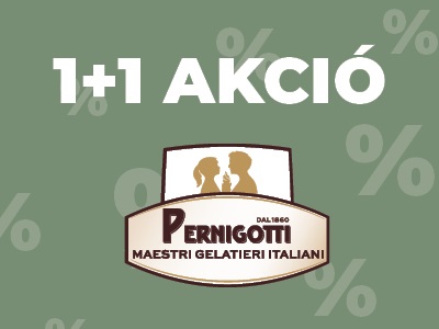 Pernigotti 1+1 akció!