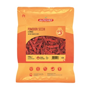 SZÁRÍTOTT PARADICSOM CSÍKOK OLAJBAN ASZEPTIKUS TASAKOS 1650 G