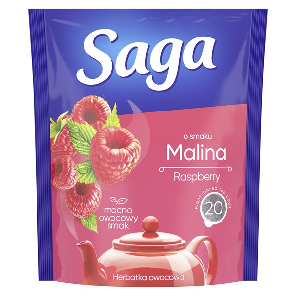 TEA SAGA MÁLNA 20*2 G