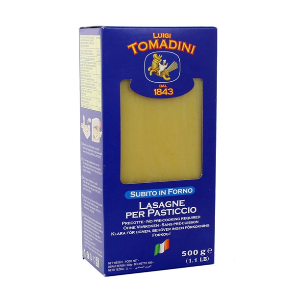 TOMADINI LASAGNE 12*500 G/#