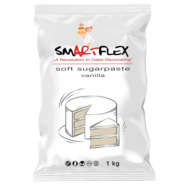 TORTADEKOR MASSZA SMARTFLEX SOFT VANÍLIA ÍZŰ 1 KG