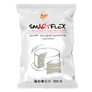 TORTADEKOR MASSZA SMARTFLEX SOFT VANÍLIA ÍZŰ 250 G