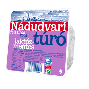 TÚRÓ FÉLZSÍROS NÁDUDVARI VCS. LAKTÓZMENTES 250 G