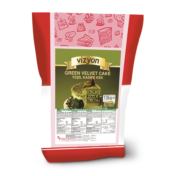 MB ZÖLD VELVET NEHÉZ PISKÓTAKEVERÉK VIZYON 10 KG